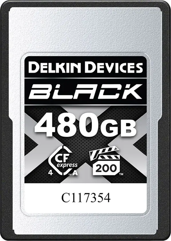 CFexpress A Black VPG200 480GB 480GB. R1830/W1710 - Type A