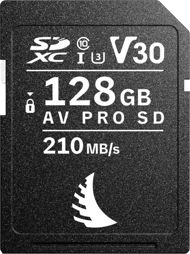 AV PRO SD MK2 128GB V30 V30, Max Read 210 - Write 75 MB/s