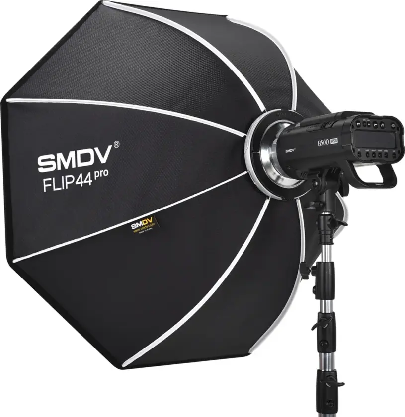 Bilde av SMDV Speedbox-Flip 44 PRO 110cm 110cm Softboks studioblits Avtagbar Dif.