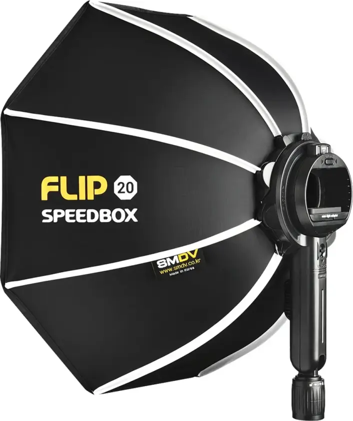Bilde av SMDV Speedbox-Flip20G Speedlite 50cm Foldbar Octa softboks, Speedlite ø 50 cm