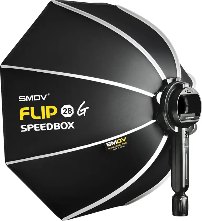 Bilde av SMDV Speedbox-Flip28G Speedlite 70cm Foldbar Octa softboks, Speedlite ø 70 cm