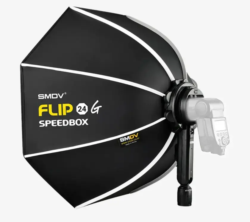 Bilde av SMDV Speedbox-Flip24G Speedlite 60cm Foldbar Octa softboks, Speedlite ø 60 cm