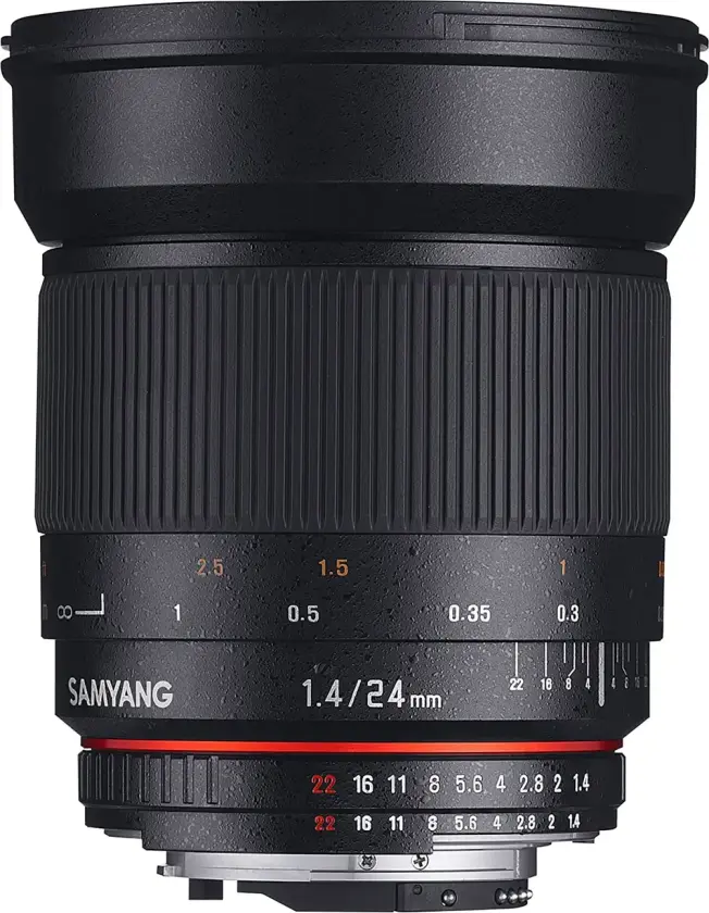 24mm f/1.4 ED AS IF UMC Canon M-mount. Manuell
