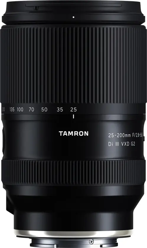 25-200mm f/2.8-5.6 Di III VXD G2 Sony E-Mount Fullformat. Ø67mm