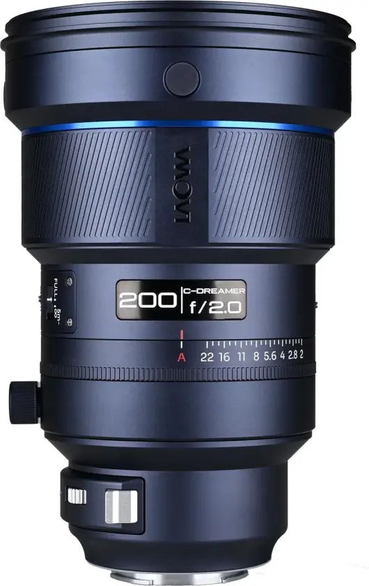 200mm f/2 AF FF Sony FE For Sony FE. Autofokus