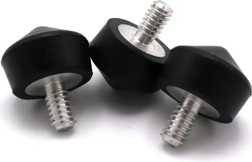 Tripod Rubber Foot 1/4" 3pc 3pk gummi stativføtter 1/4" gjenger
