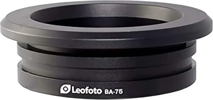 Leofoto Top Bowl Adapter for LN-364C Skåladapter for 75mm skål - BA-75
