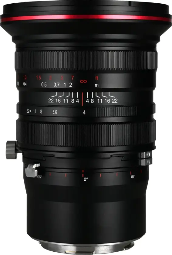 20mm f/4 Zero-D Shift Fuji GFX Shift-objektiv for Fujifilm GF mount