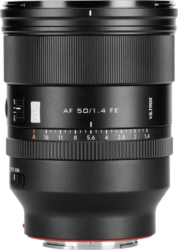 AF 50mm f/1.4 Pro FE Sony E-Mount Fullformat. Ø77mm