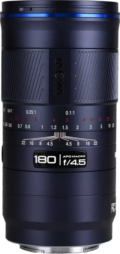 180mm f/4.5 1.5x Ultra Macro APO For L-mount. Manuell fokus