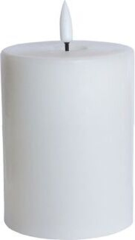 KUBBELYS LED 12,5CM HVIT