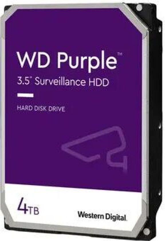 Wd Purple 4tb 3.5" 5,400rpm Sata-600