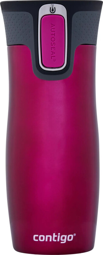 West Loop Autoseal Travel Mug 470 ml OneSize, Raspberry