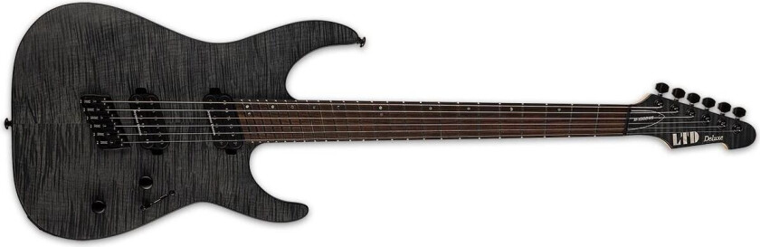 Ltd M-1000 Multi-Scale See Thru Black Satin