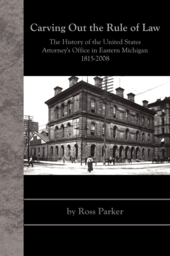 Carving Out the Rule of Law av Ross Parker (Paperback)