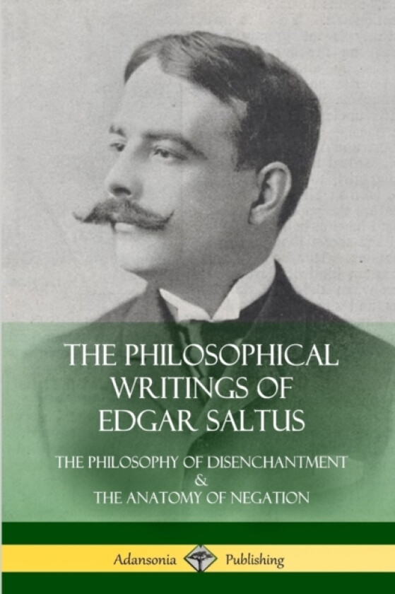 The Philosophical Writings of Edgar Saltus av Edgar Saltus (Paperback)