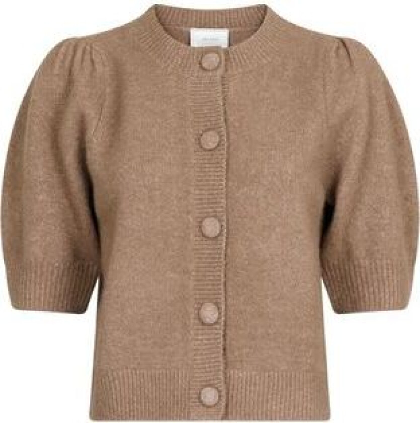 Trudy Knit Cardigan - Dusty Brown 42