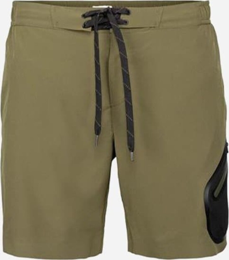 Pe Boardshorts Tech Dark Olive Grønn L
