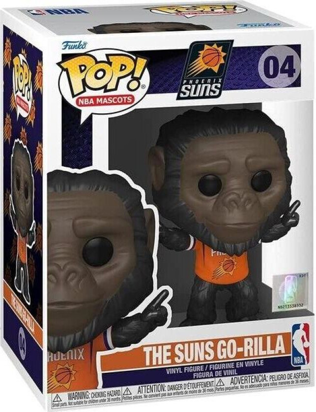 Funko POP! NBA Mascots 04: Phoenix Suns - The Suns Go-Rilla