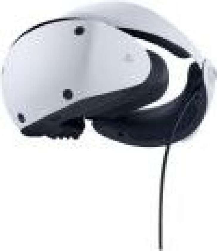 PlayStation VR2, dedikert hodemontert skjerm, svart, hvit, 110°, monoton, OLED, 2000 x 2040 piksler