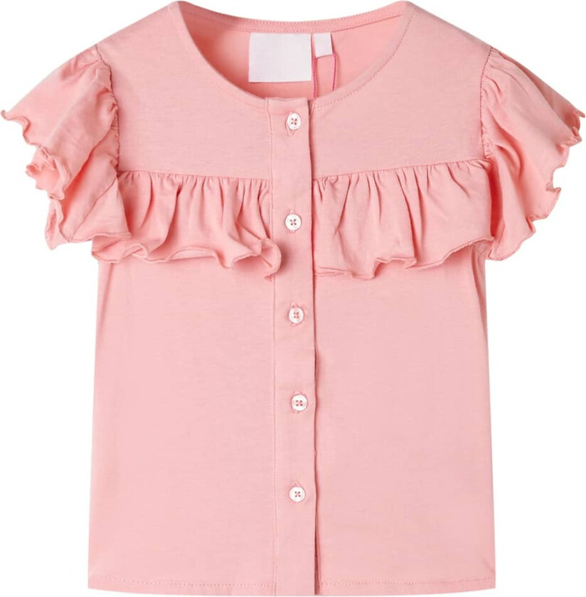 T-skjorte for barn medium rosa 92