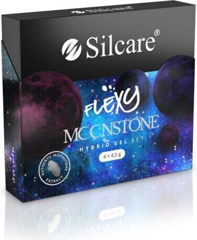 4-pack - Gellack - Flexy - Moonstone set UV-gel/LED