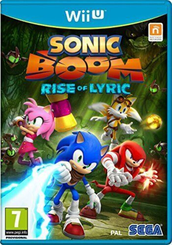 Sonic Boom: Rise of Lyric (Nintendo Wii U) - Game KSVG