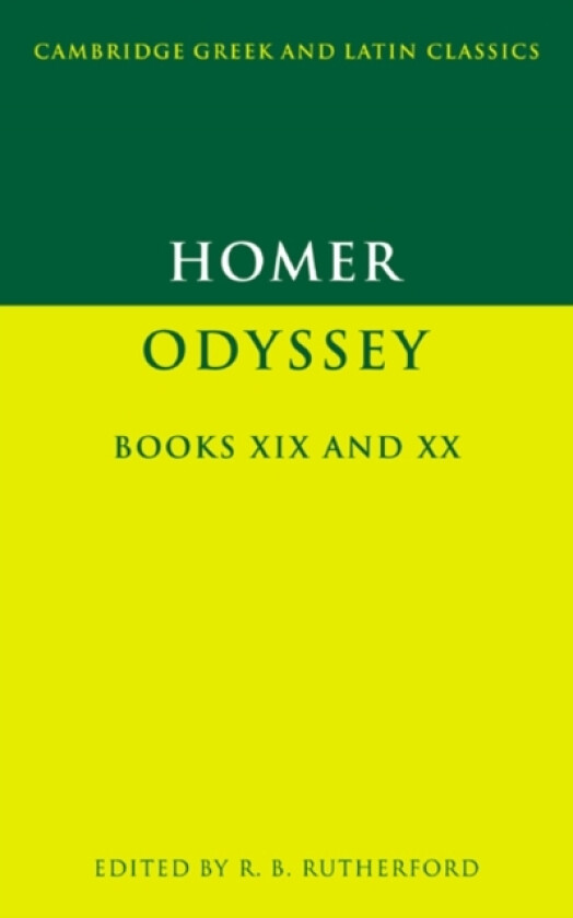 Homer: Odyssey Books XIX and XX av Homer (Paperback)