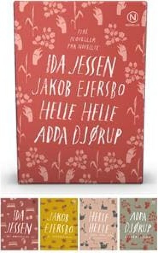 Fire noveller fra Novellix av Ejersbo Helle Djørup Jessen