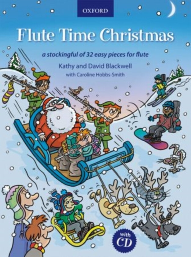 Flute Time Christmas + CD av Kathy Blackwell, David Blackwell (Noter)