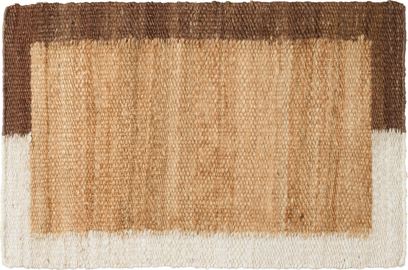 Frame Dørmatte 60x90 Cm Naturlig / - Dørmatter Jute Brun - 439531