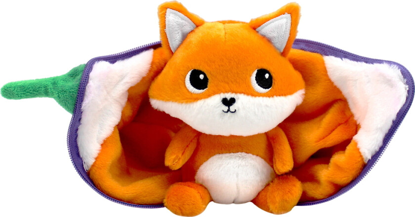 Kosedyr - Russet Fox & Figur - Lilla - - OneSize - Kosedyr