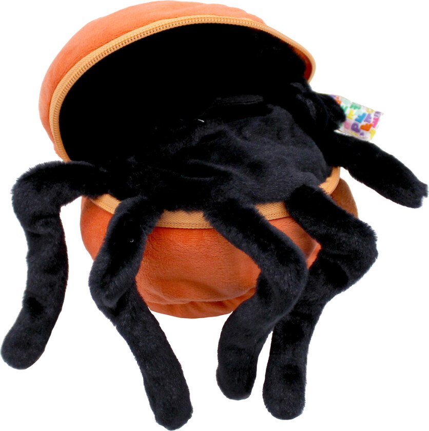 Kosedyr - Pumpet Spider og Pumpkin - Oransje - - OneSize - Kosedyr