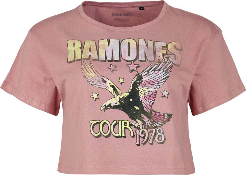 T-skjorte - Tour 1978 - XS til XL - Damer - rosa