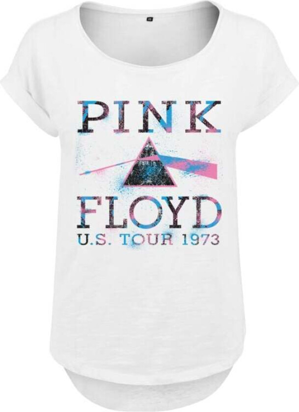 T-skjorte - US Tour 1973 - S til 3XL - Damer - hvit