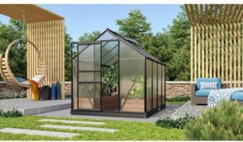 DRIVHUS VITAVIA VENUS 5000 SVART ALU/POLY 5,0M²