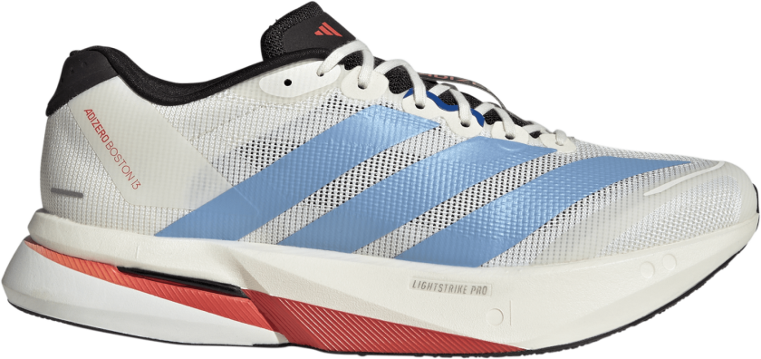 Adizero Boston 13 Herre Off White/Light Blue/Gold Metallic 46 2/3