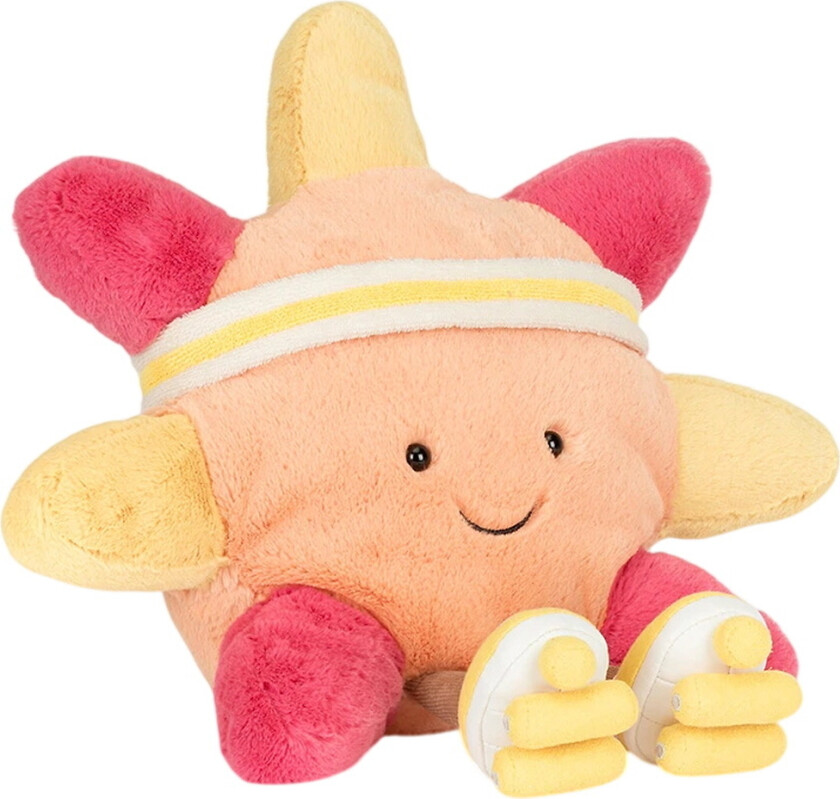 Kosedyr - 30 cm - Amuseables Sun 'Roller skøyter - - OneSize - Kosedyr