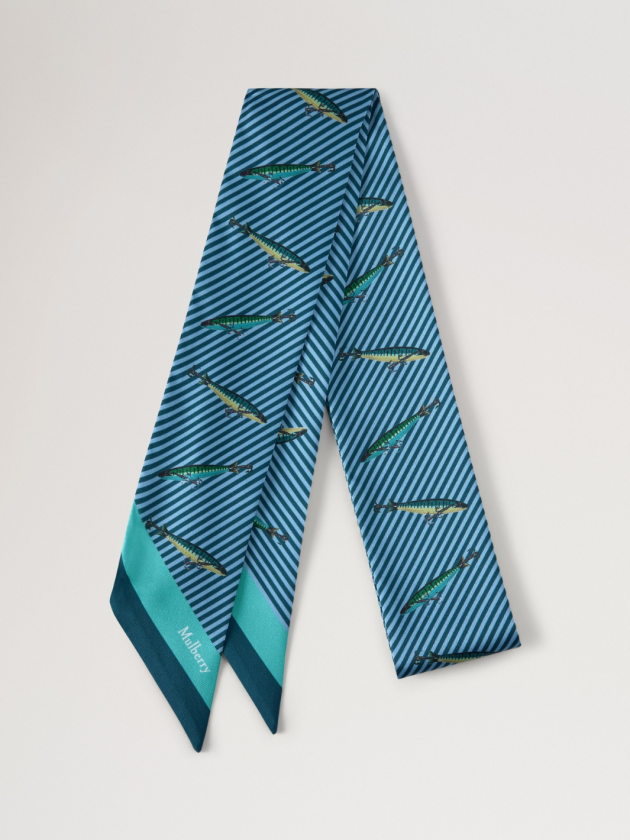 FISHING LURE SKINNY SCARF
