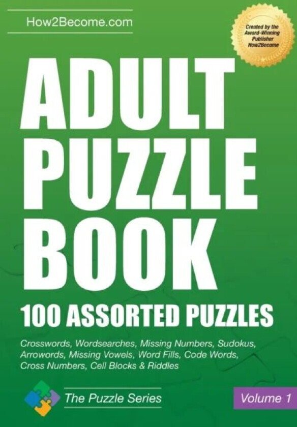 Adult Puzzle Book av How2Become