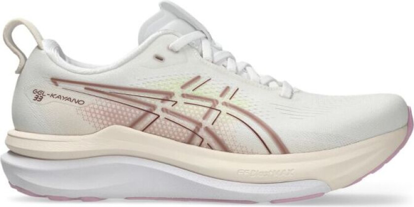 Gel-Kayano 33 Dame White/Hazy Lilac 41 1/2