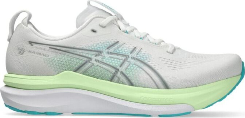 Gel-Kayano 33 Herre White/Energy Aqua 47
