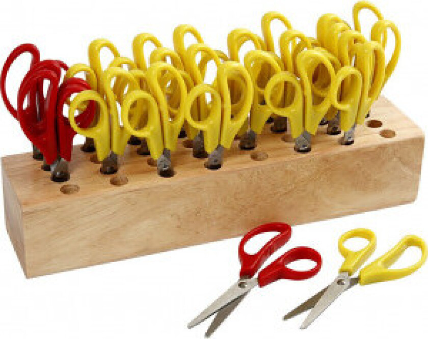 Barnesakser med holder Ass. farger