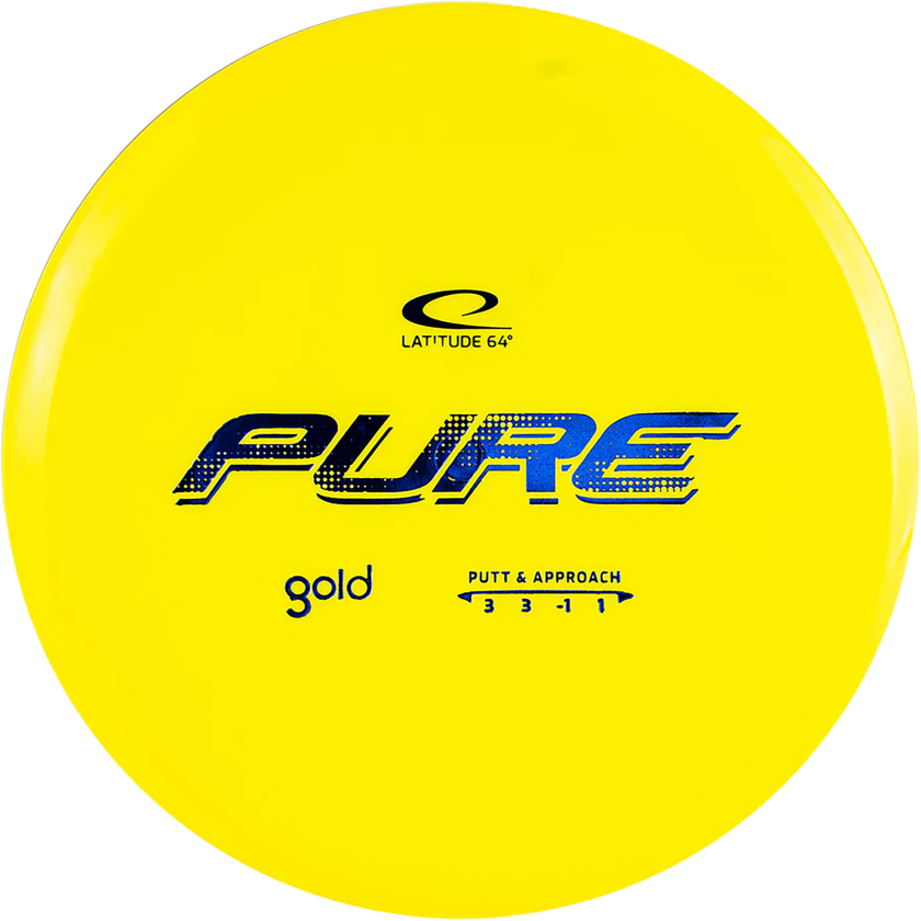 Latitude64 Gold Putter Pure - Yellow