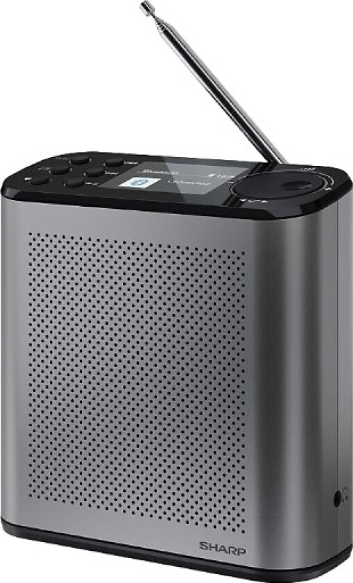DR-P530 bærbar DAB+-radio, storm grey