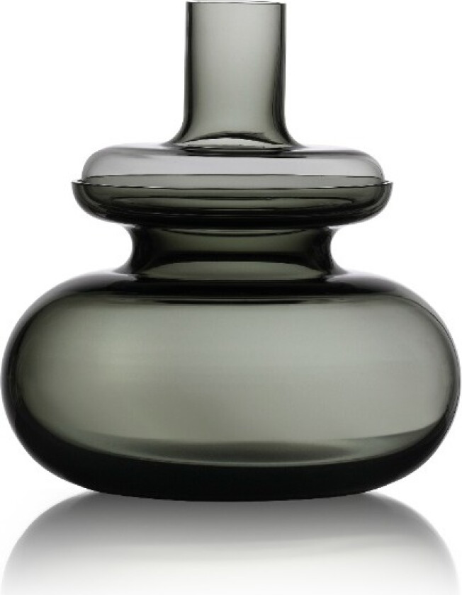 Inu Vase Smoke 23x25 cm.