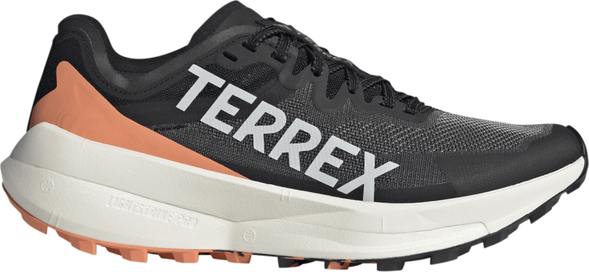 Women's Terrex Agravic Speed Trail Running Shoes Core Black/Grey One/Amber Tint 36 2/3, Core Black/Grey One/Amber Tint