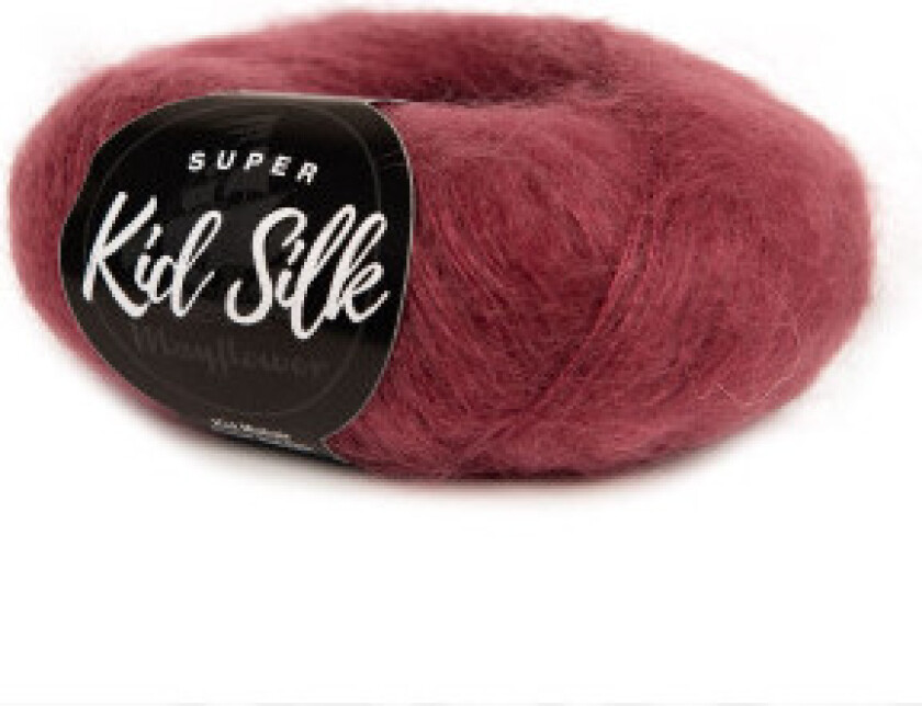 Super Kid Silk Garn Unicolor 73 Rhododendron