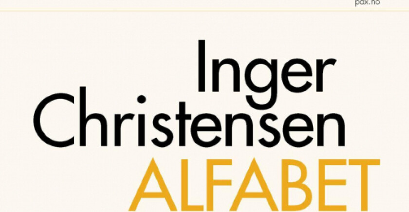 Alfabet av Inger Christensen