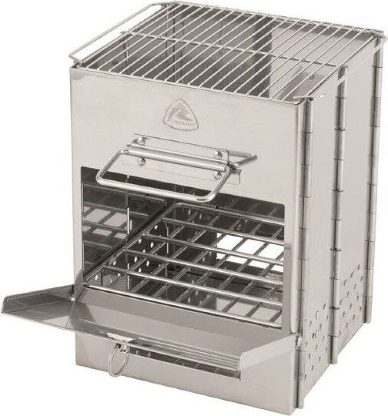Firewood Stove  Silver OneSize, Silver